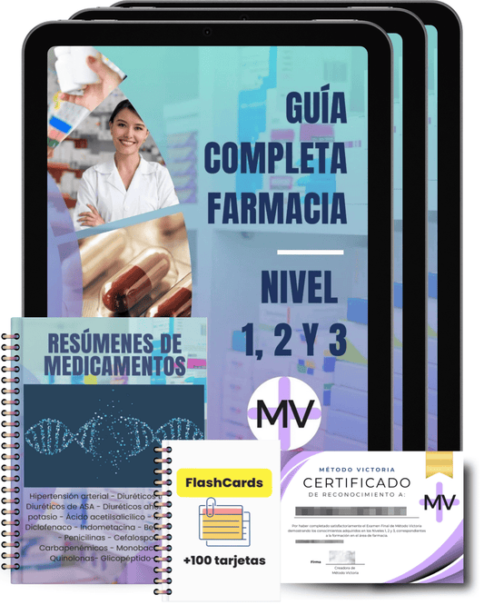 Guías Método Victoria Nivel 1, 2, y 3 + 5 bonus GRATIS + Certificación